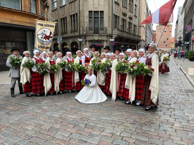 Lāčplēsis Dziesmu svētkos